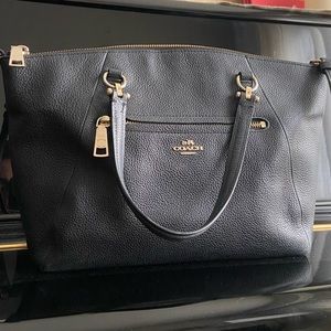 Coach black crossbody bag
